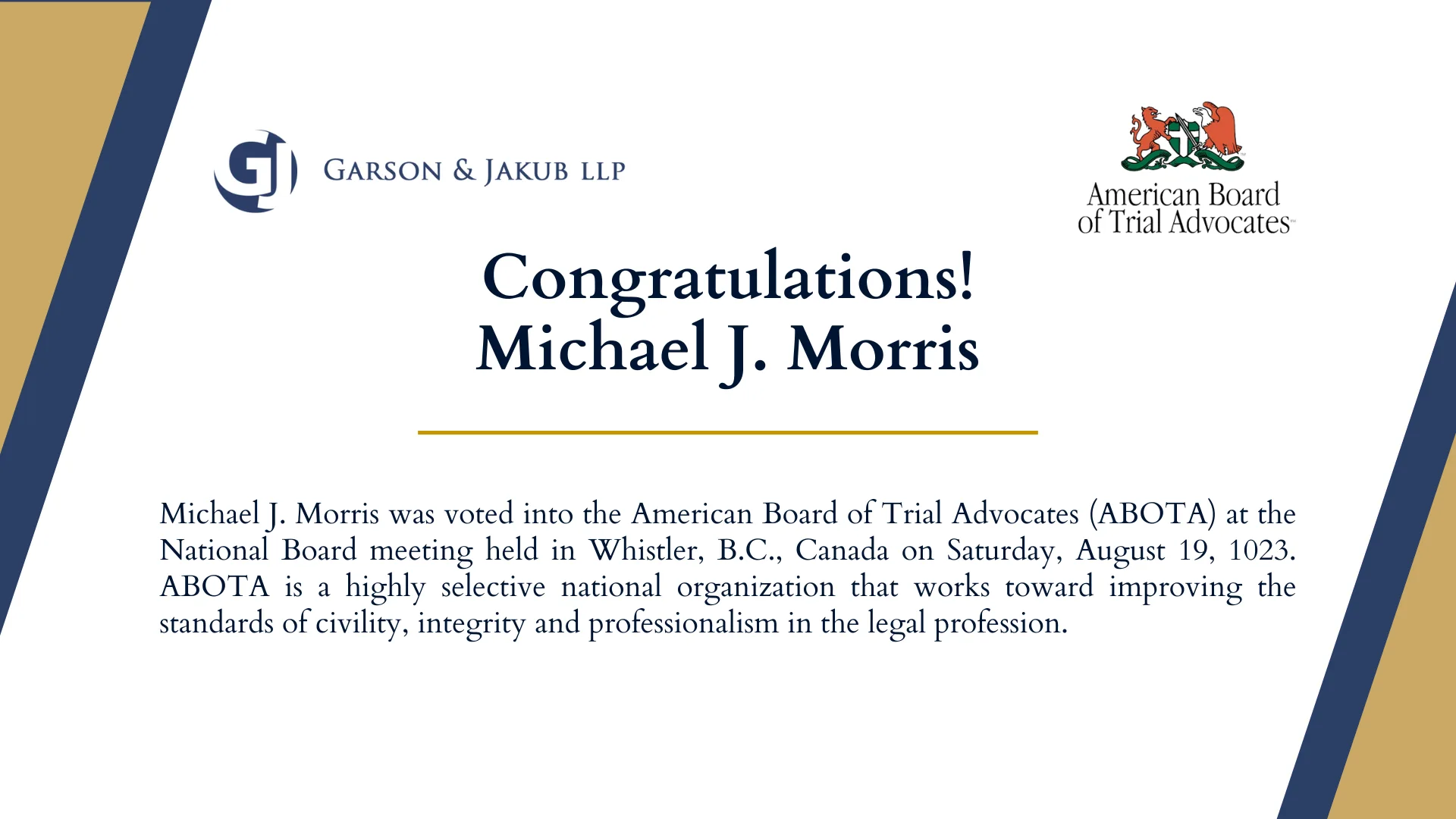 Michael J. Morris (6)